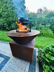 GRILL ZE STALI CORTEN